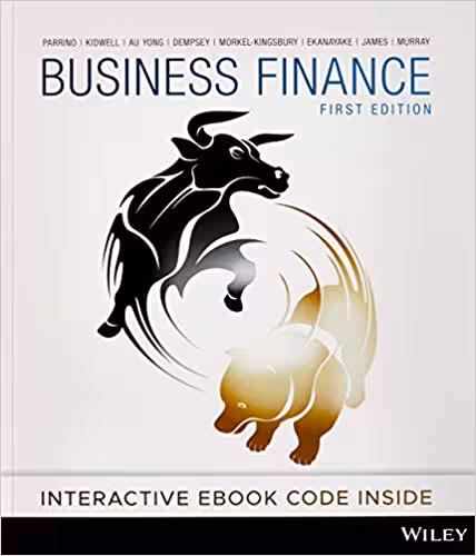 خرید و دانلود نسخه کامل کتاب Business Finance BY Parrino - Orginal Pdf