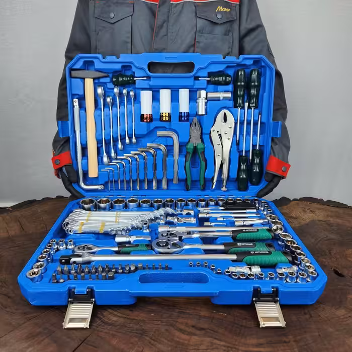 مجموعه ابزار و بکس 144 عددی صنعتی اینتی مکس مدل 4015