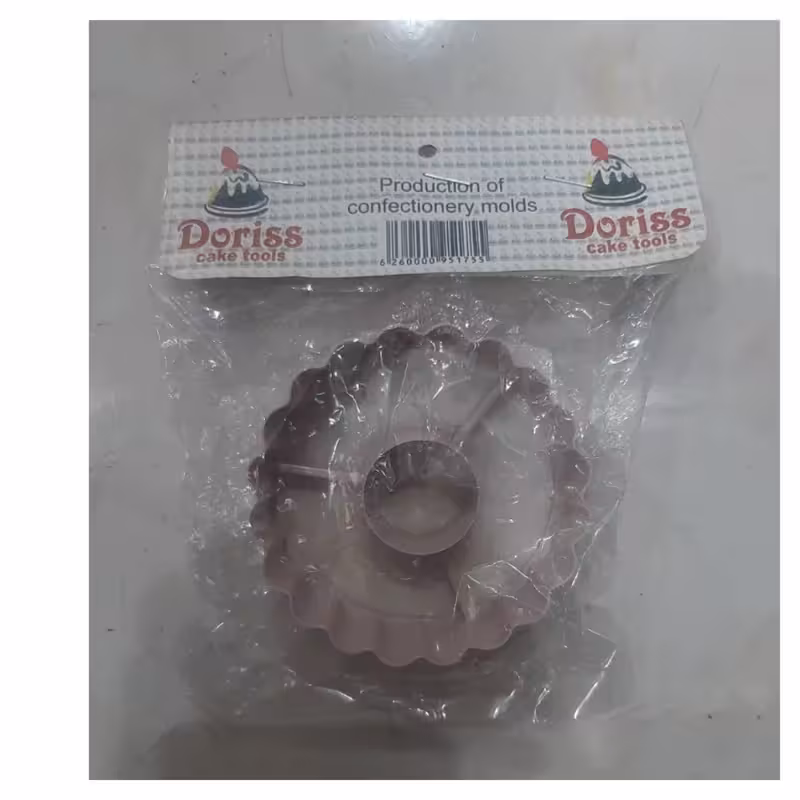 کاتر پلاستیکی دونات (گرد وسط گرد)