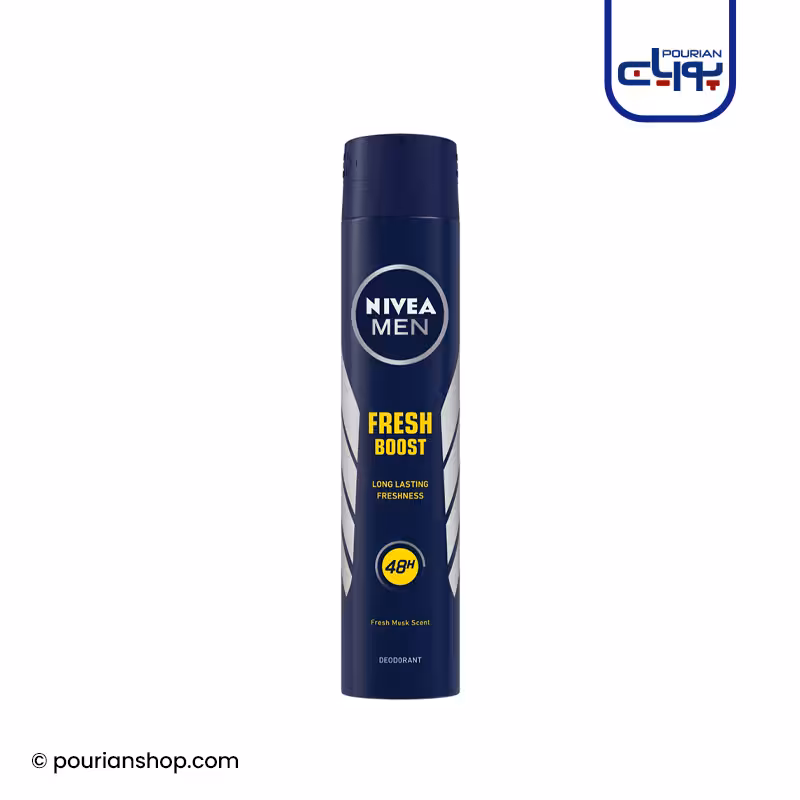 اسپری ضد تعریق مردانه نیوا فرش بوست 200 میل _ NIVEA Fresh Boost