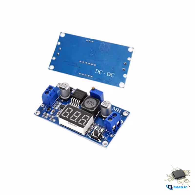 ماژول مبدل DC-DC LM2596 کاهنده خروجی به همراه نمایشگر
