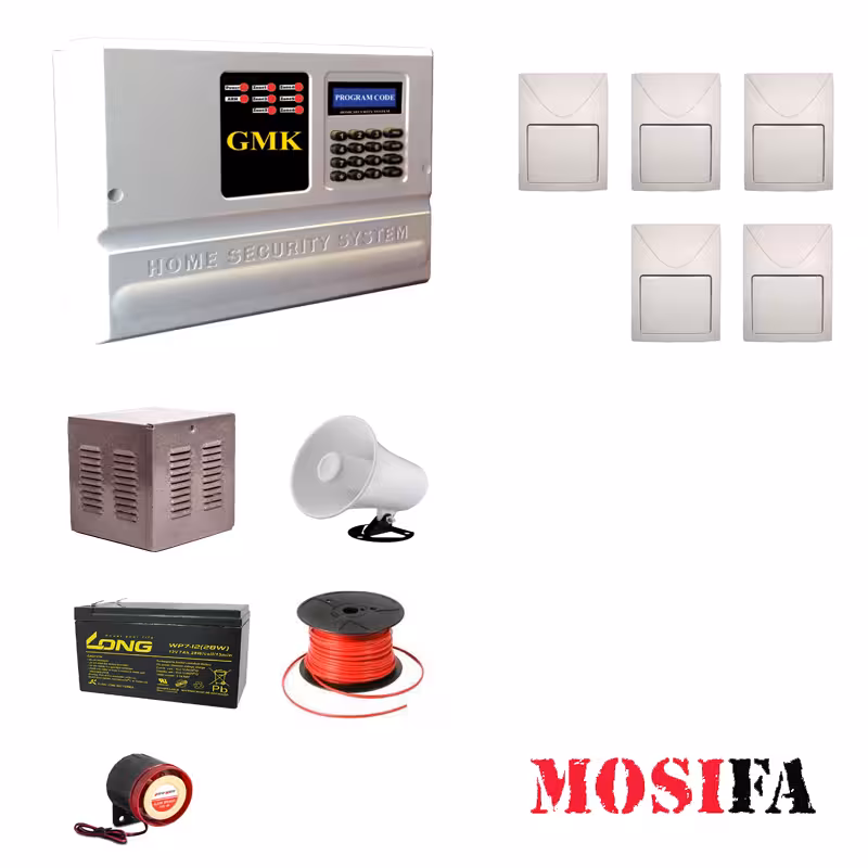 پکیج دزدگیر اماکن GMK سیمکارتی مدل GM_F5