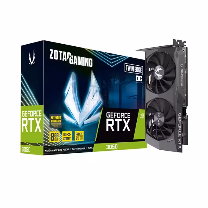 کارت گرافیک زوتک GeForce RTX 3050 Twin Edge OC 8GB