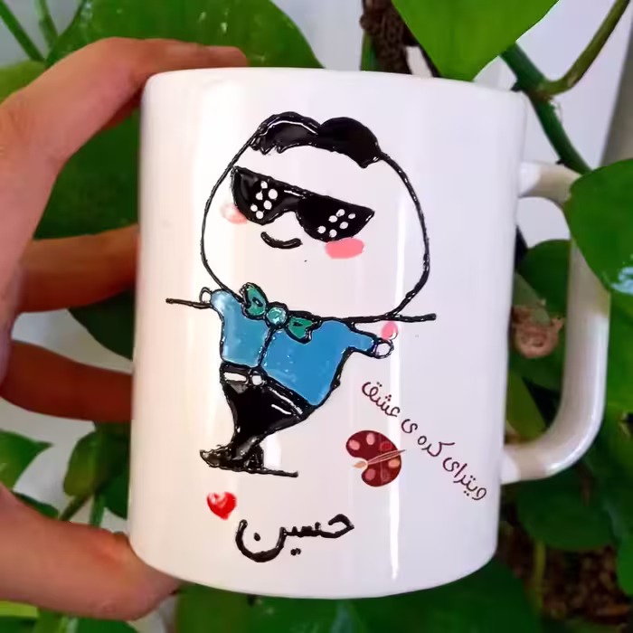 خرید ماگ-لیوان  آقای لاکچری  قابل تغییر به سلیقه شما