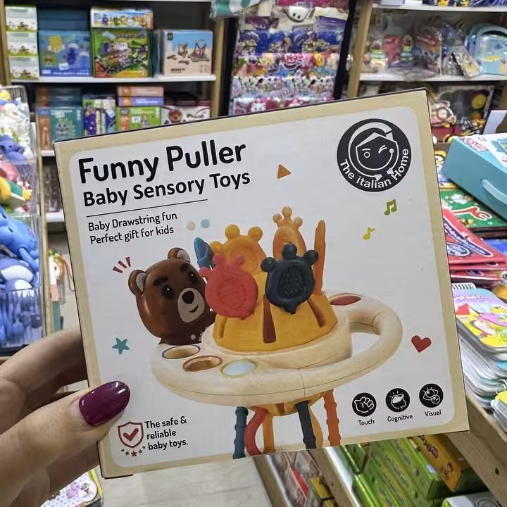 بازی دستورزی خرسی(دستورزی و لامسه)