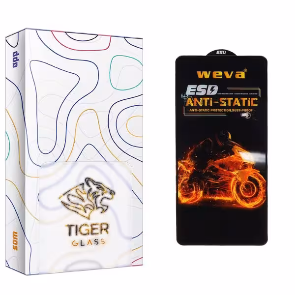 محافظ صفحه نمایش تایگر گلس مدل APL2 Weva ESD مناسب برای گوشی موبایل شیائومی Poco M2 Pro