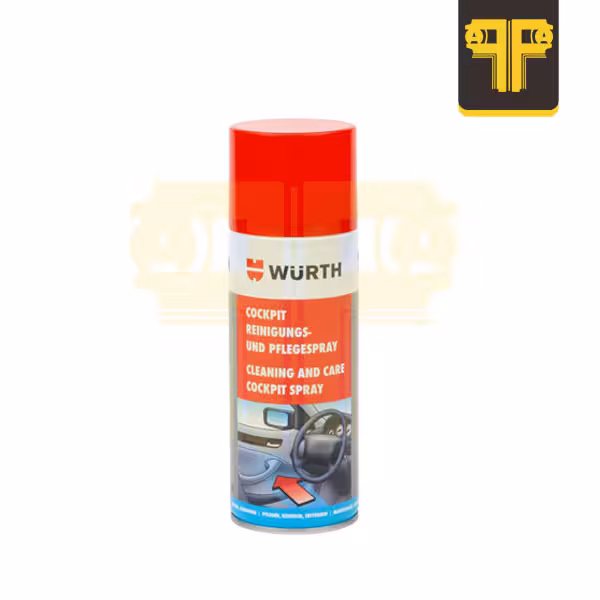 اسپری براق کننده و جلا دهنده داشبورد ورث Wurth Cockpit Spray
