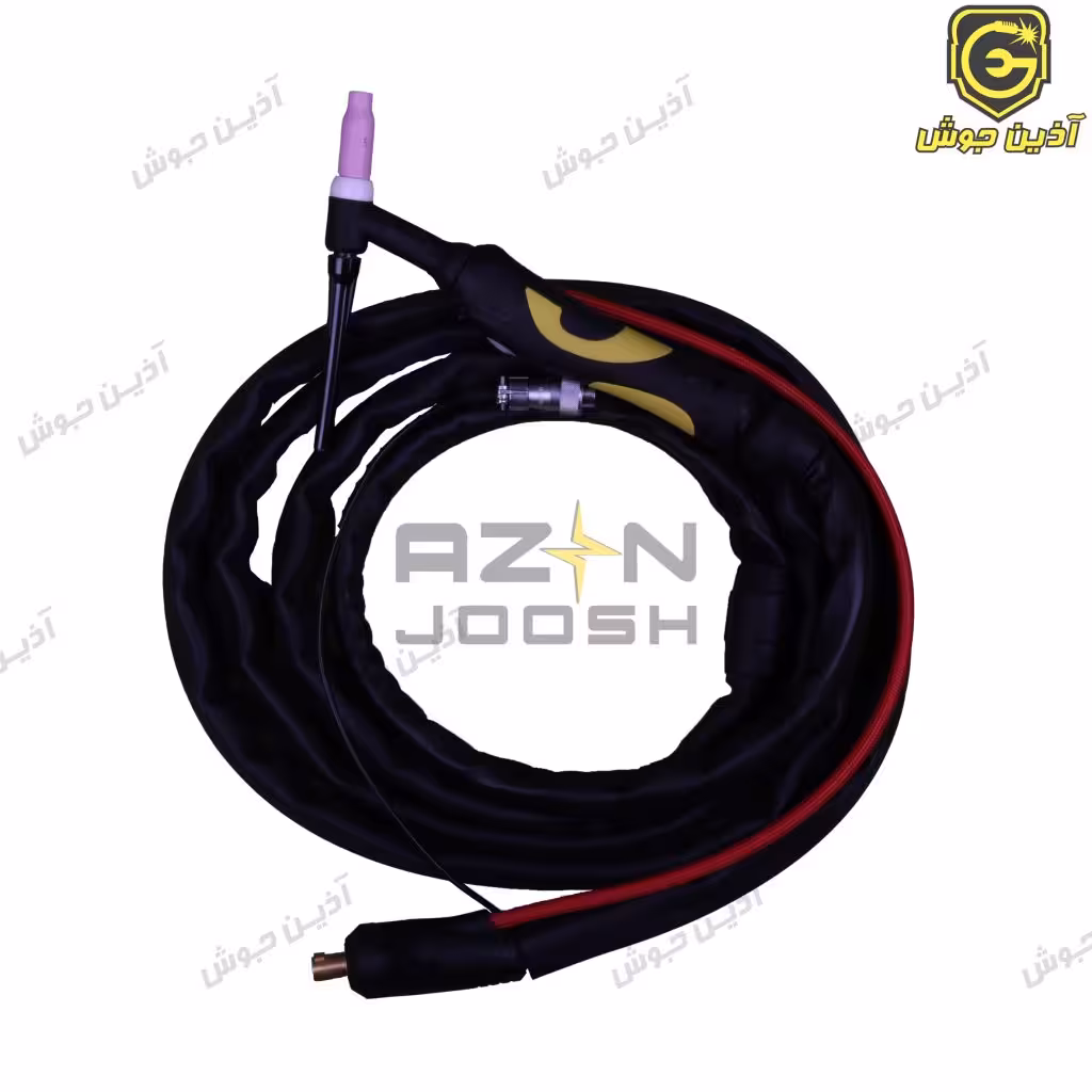 تورچ تیگ هواخنک 26 با گردنی دستی ثابت 8 متری کانکتوری