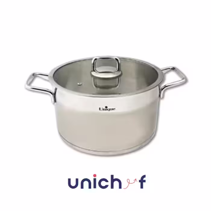 قابلمه استیل سایز 28(فلت)UN-9908