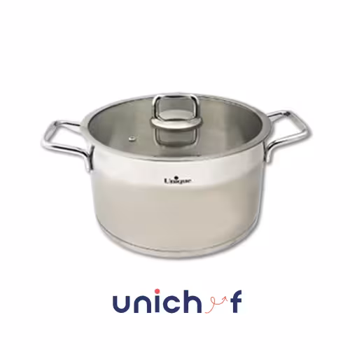 قابلمه استیل سایز 28(فلت)UN-9908