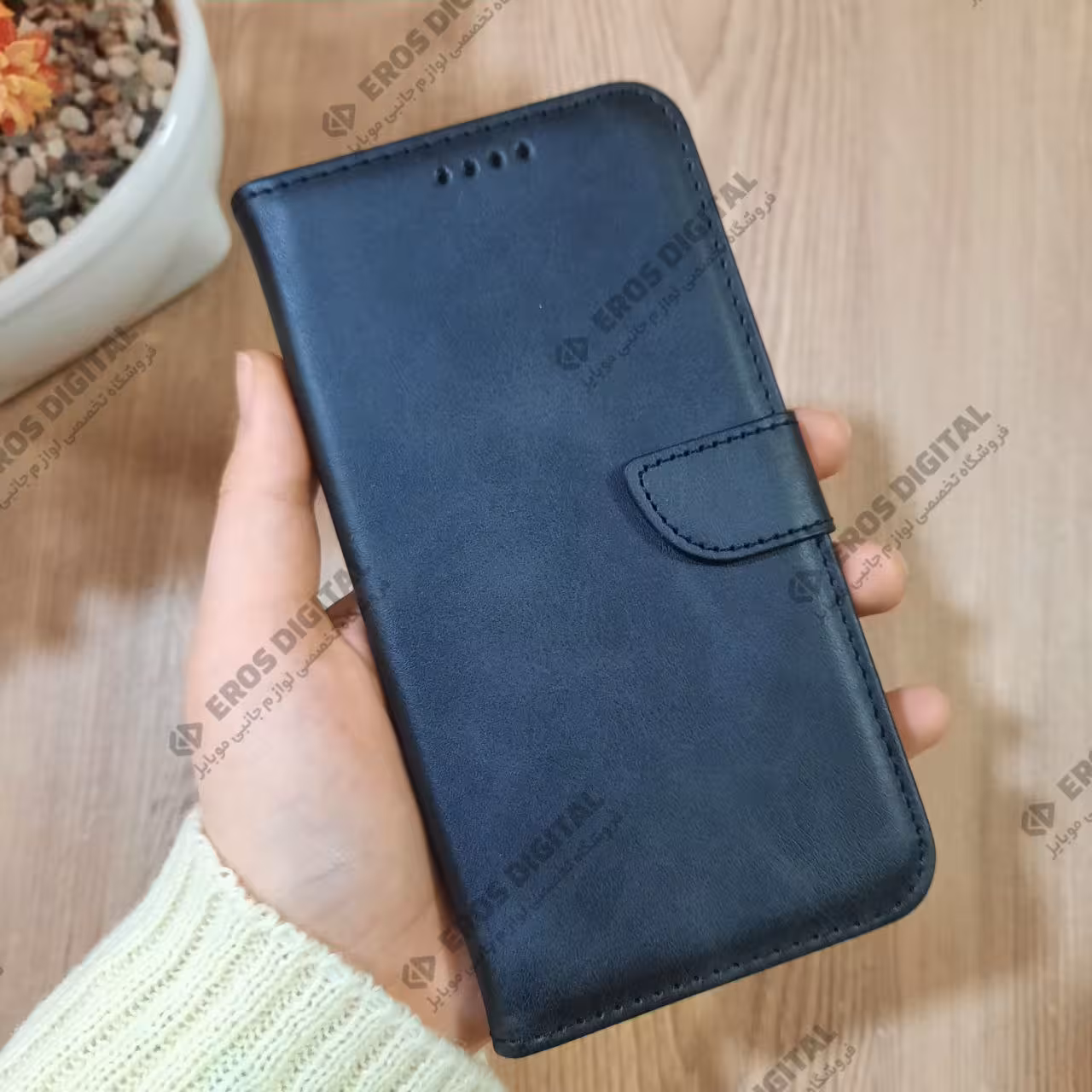 قاب کلاسوری Samsung Galaxy S23 FE طرح چرم