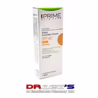 پریم ضد آفتاب رنگی مناسب پوست چرب و مختلطPRIME SUNSCREEN CREAM SPF60 TINTED  LIGHT BEIGE