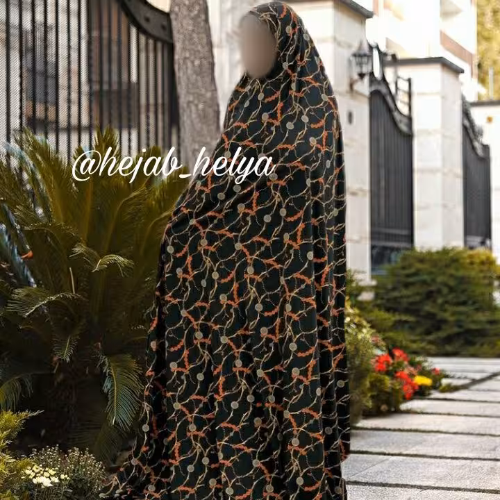 چادر رنگی زنانه کد 5
