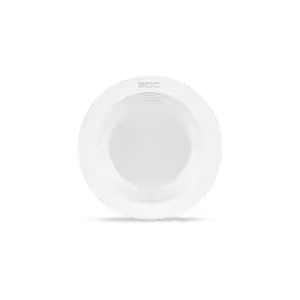 چراغ سقفی توکار دیپ اکونومی بدنه سفید گرد 6 وات EDC (ای دی سی) نور آفتابی