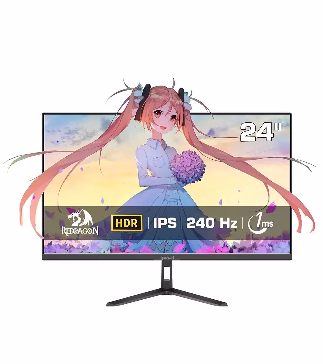 خرید مانیتور گیمینگ 24 اینچ Redragon GMW2481SE با بهترین قیمت