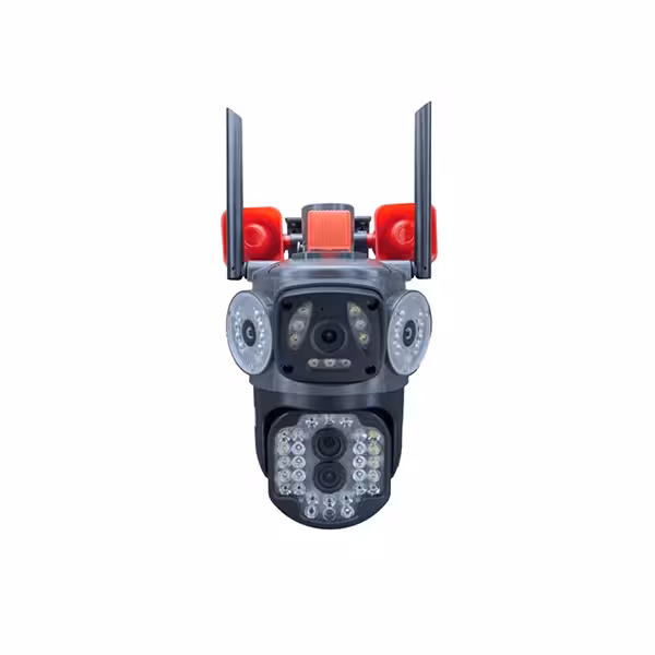 دوربین مداربسته مینی اسپیددام 3 لنز زوم وایرلس آژیر دار مدل A4H-2-V380