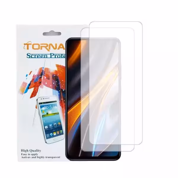 محافظ صفحه نمایش نانوگلس مدل TORNADO مناسب موبایل شیائومی Poco X4 GT بسته 2 عددی
