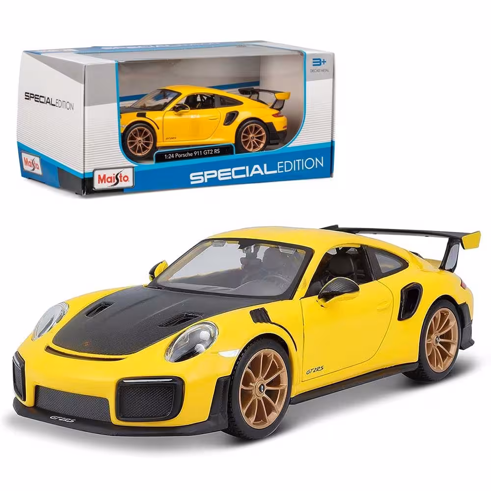ماکت ماشین پورشه Porsche GT2 911 برند مایستو