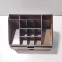 نظم دهنده و استند لوازم آرایش چوبی