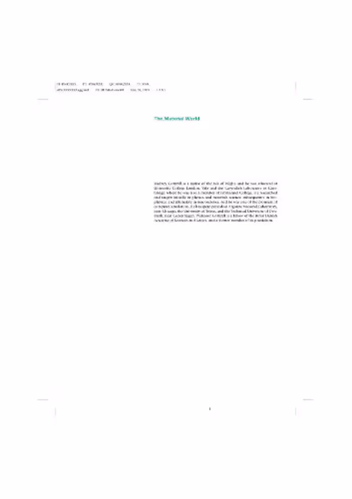 خرید و دانلود نسخه کامل کتاب The material world