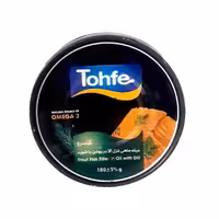 کنسرو ماهی قزل آلا در روغن با شوید تحفه 180 گرمی