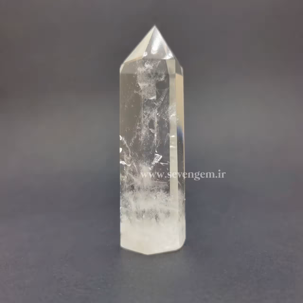 منشور سنگ کریستال کوارتز (کد373)