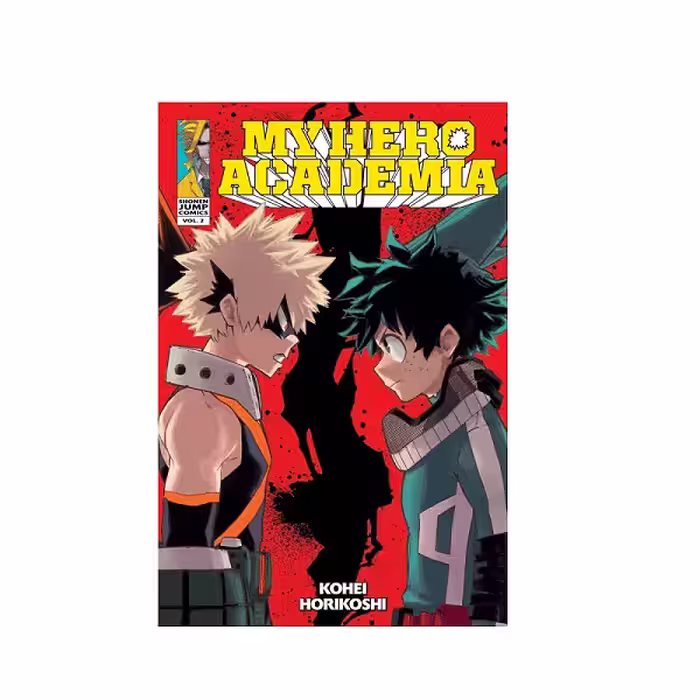 کتاب مانگای MY HERO ACADEMIA VOL. 2 آکادمی قهرمان من جلد 2
