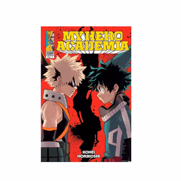 کتاب مانگای MY HERO ACADEMIA VOL. 2 آکادمی قهرمان من جلد 2