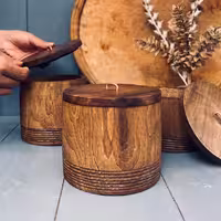 بانکه چوبی گردو کد 1067