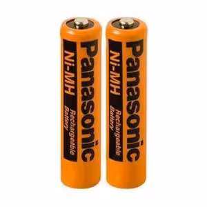 باتری نیم قلمی شارژی پاناسونیک بسته 2 عددی