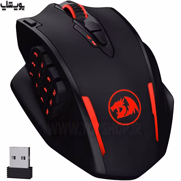 ماوس بی سیم گیمینگ ردراگون مدل M913