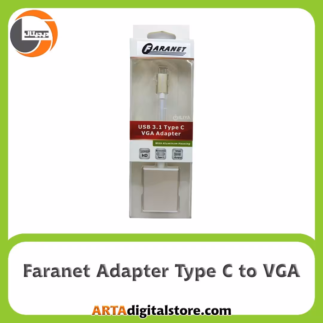 تبدیل Type-c به VGA فرانت