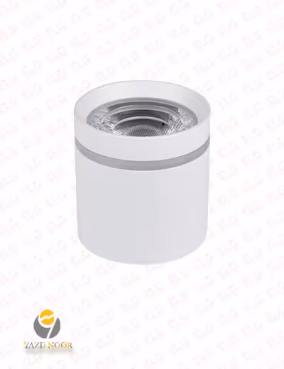 چراغ سقفی استوانه ای روکار 20 وات COB یزد نور