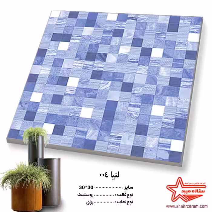 سرامیک 004 لنیا 30*30 کاشی ستاره