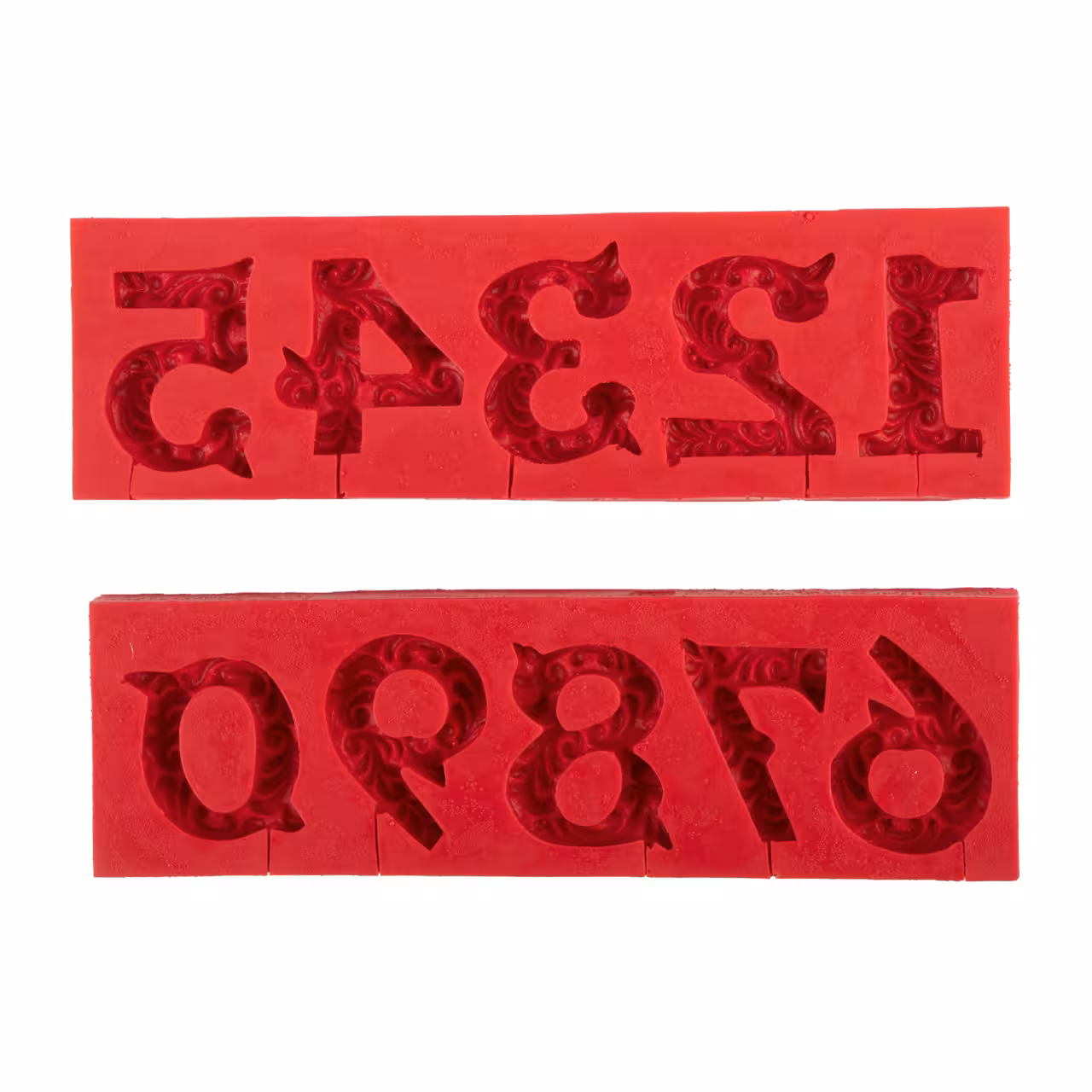 قالب مولد فوندانت سیلیکونی سورناپارت طرح اعداد طرح دار