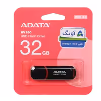 فلش مموری ADATA UV150 USB 3.2  مشکی ظرفیت 32 گیگابایت