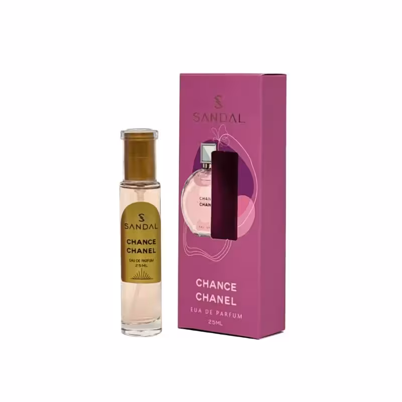 عطر جیبی زنانه صندل چنس چنل SANDAL حجم 25 میل
