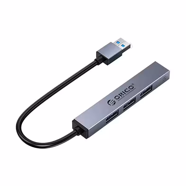 هاب 4 پورت USB 3.0 اوریکو مدل AHU1-4A-GY-BP
