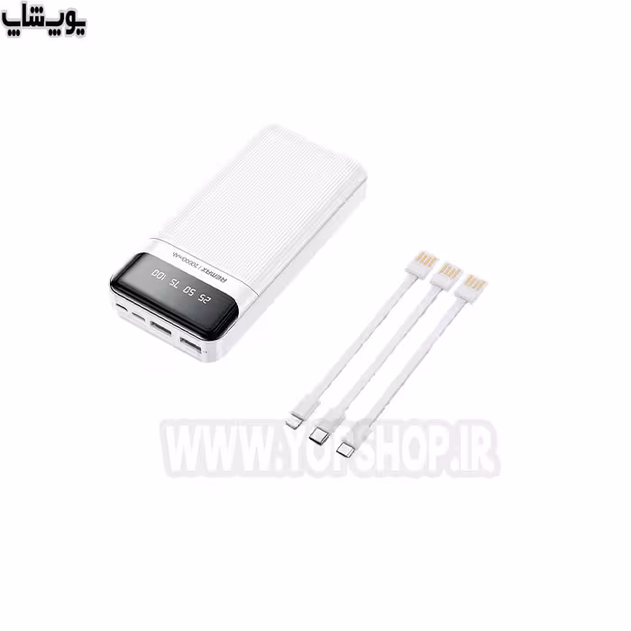 پاوربانک 20000 میلی آمپر فست شارژ ریمکس مدل RPP-102