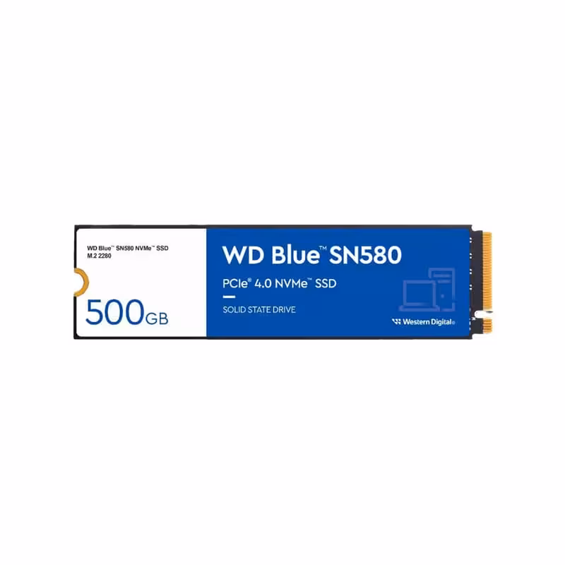اس اس دی اینترنال M.2 NVMe وسترن دیجیتال مدل Blue SN580 ظرفیت 500GB