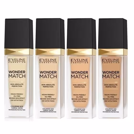 اولاین کرم پودر 30 میل مدل WONDER MATCH رنگ 05 LIGHT EVELINE