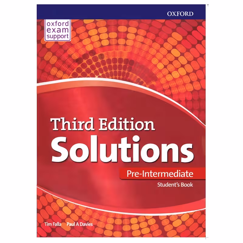 کتاب Solutions Per-Intermediate اثر Tim Falla Paul A.Davies انتشارات هدف نوین