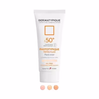 ضد آفتاب رنگی فلویید پوست مختلط و چرب  SPF50 درماتیپیک مدل فتوپیک