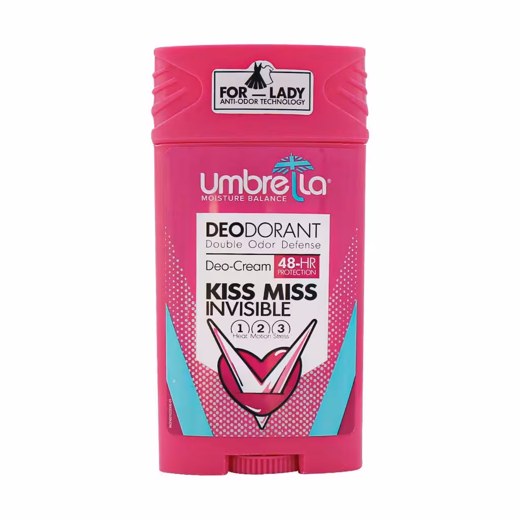 استیک ضد تعریق زنانه آمبرلا مدل کیس میس 90 میلی‌لیتر | Umbrela Kiss Miss Deo Dorant For Women
