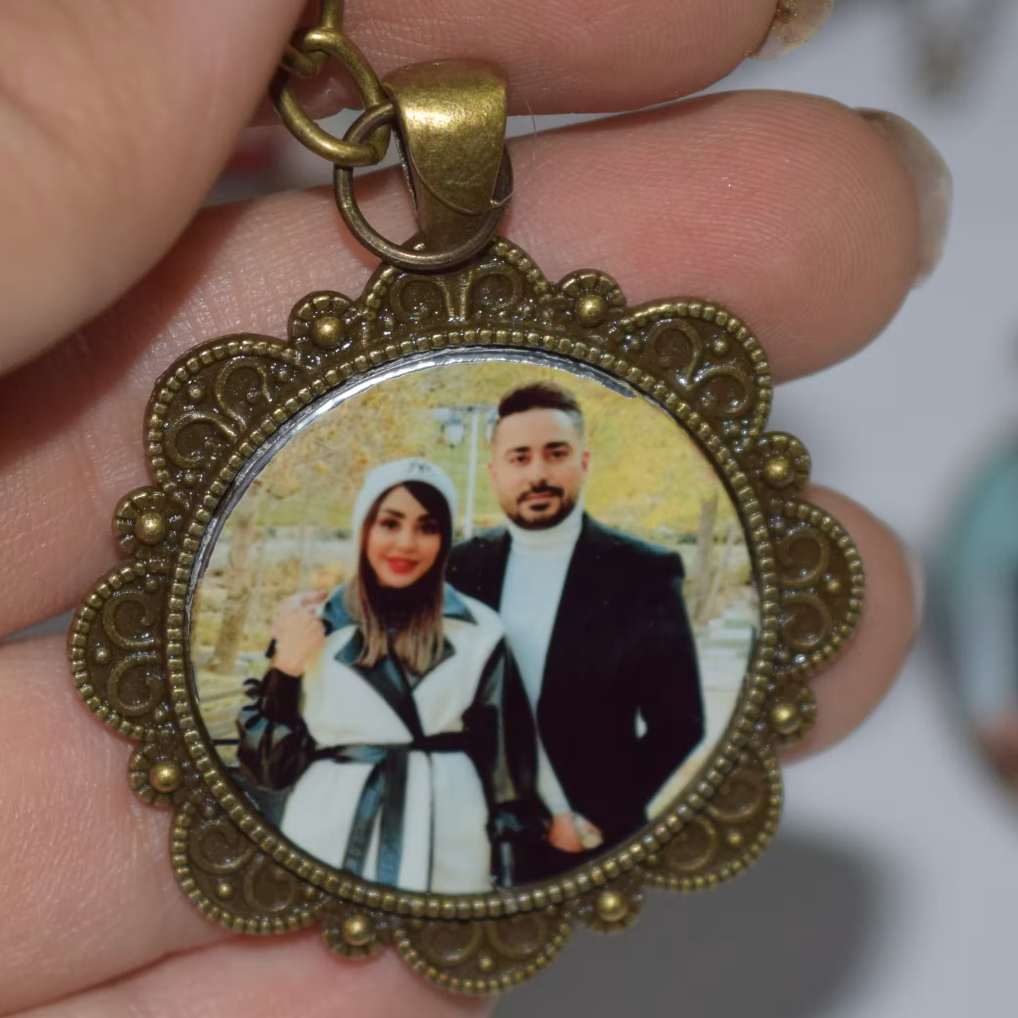 جاکلیدی فلزی با عکس دلخواه شما