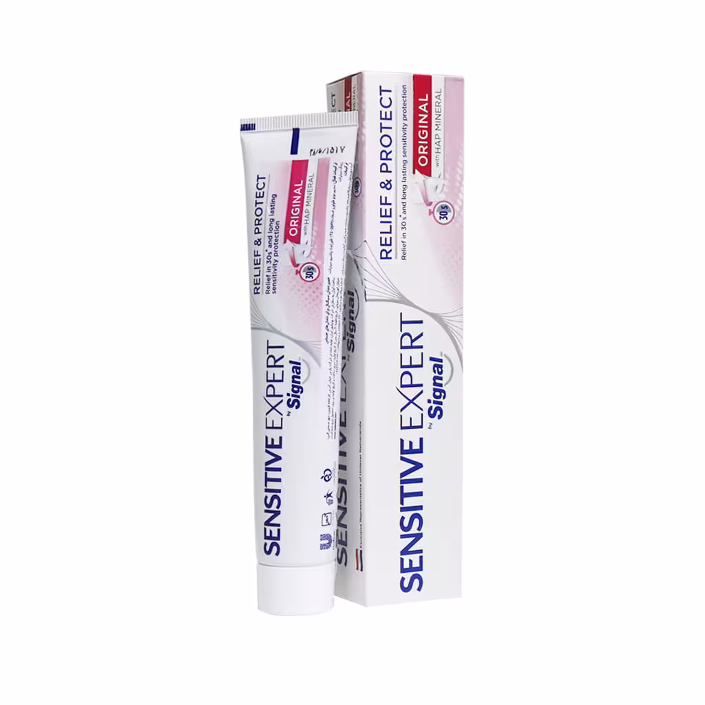 خمیر دندان سنستیو اکسپرت سیگنال Signal Sensitive Expert Model Original Toothpaste