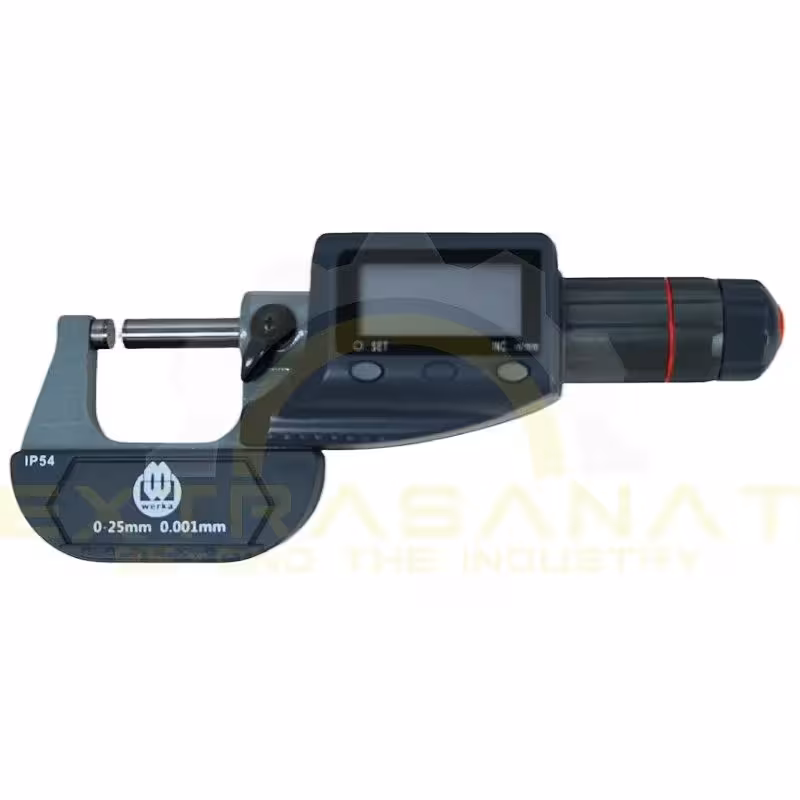 میکرومتر خارج سنج ضد آب دیجیتال اندازه 25-0 ورکا مدل 5806-217