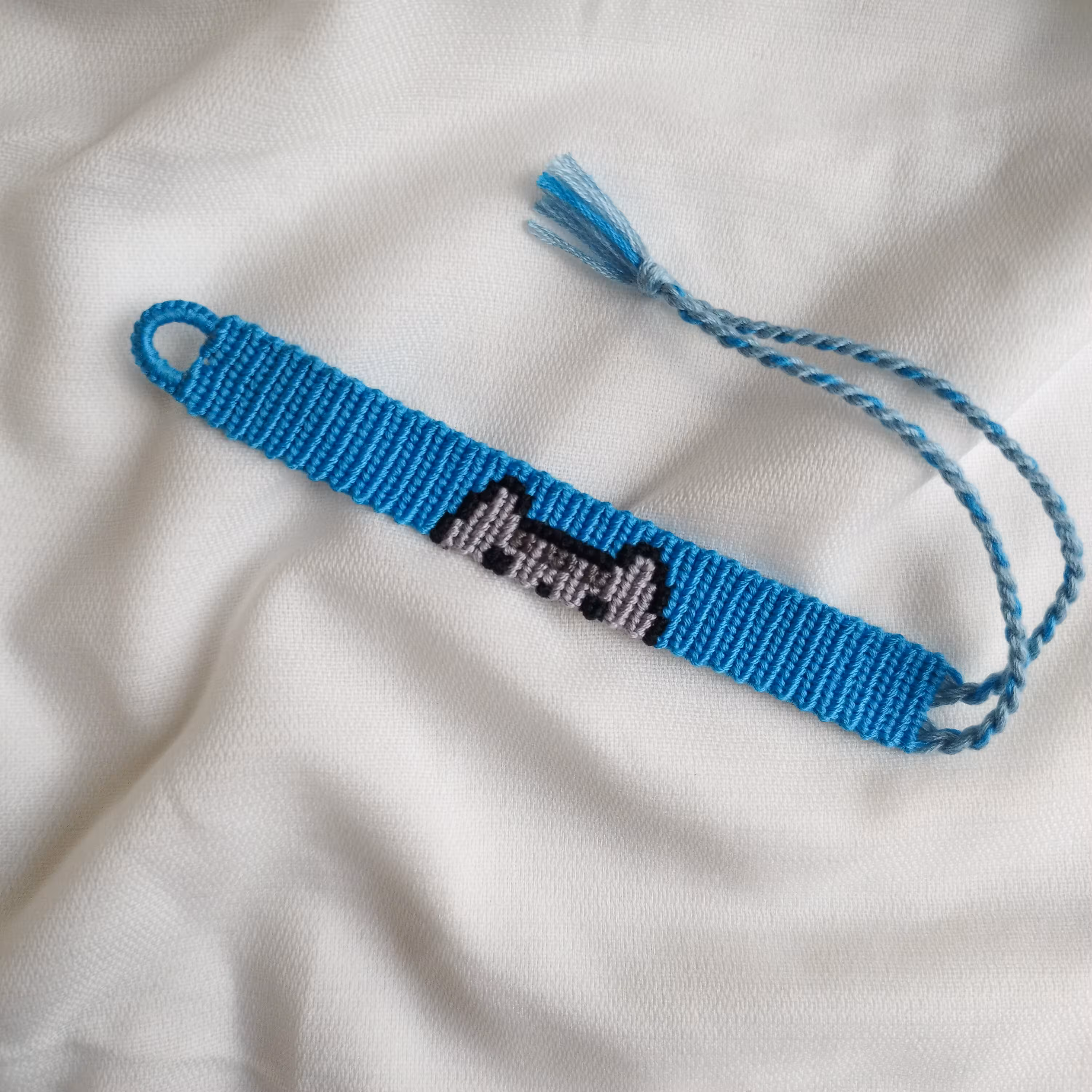 دستبند دوستی دستبافت گربه  با رنگبندی و سایز دلخواه 