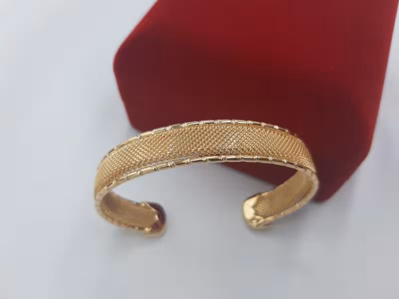 دستبند شوپینگ طرح تک پوش حصیری