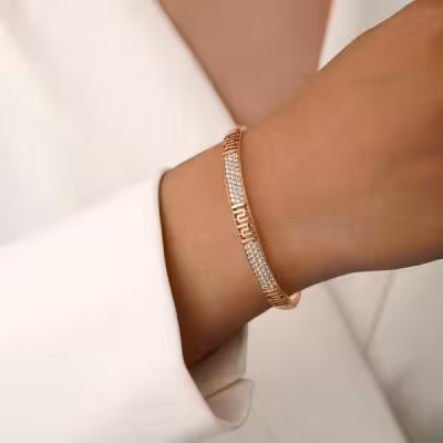 دستبند النگویی ورساچه مارک ژوپینگ سایز 2